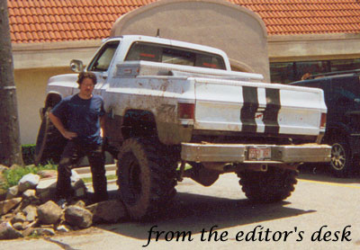 Larry "Fuzz-O" Doman in Kenosha, Wisconsin, 2002